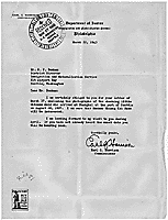 Letter regarding a photo of the young Madame Chiang Kai Shek