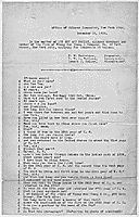 Interrogation of Chu Kew Yok applying for admission at Malone, New York
