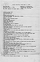 Transcript of the interrogation of Lee Gong See at the Malone, New York detention house