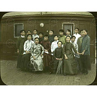 Group portrait of Chinese women<br/>