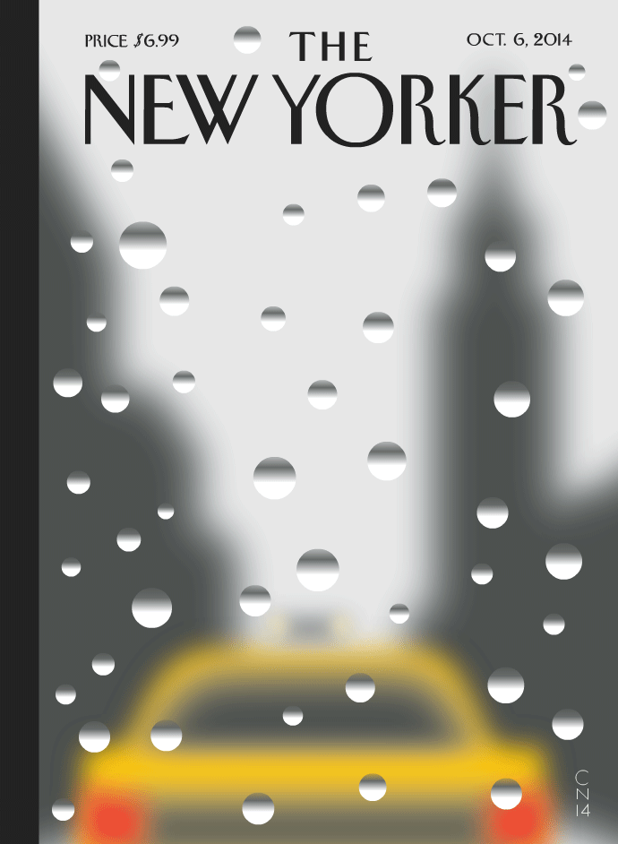rainy new york